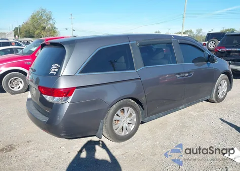 2017 Honda Odyssey Ex-L from USA, damaged, VIN 5FNRL5H61HB027015